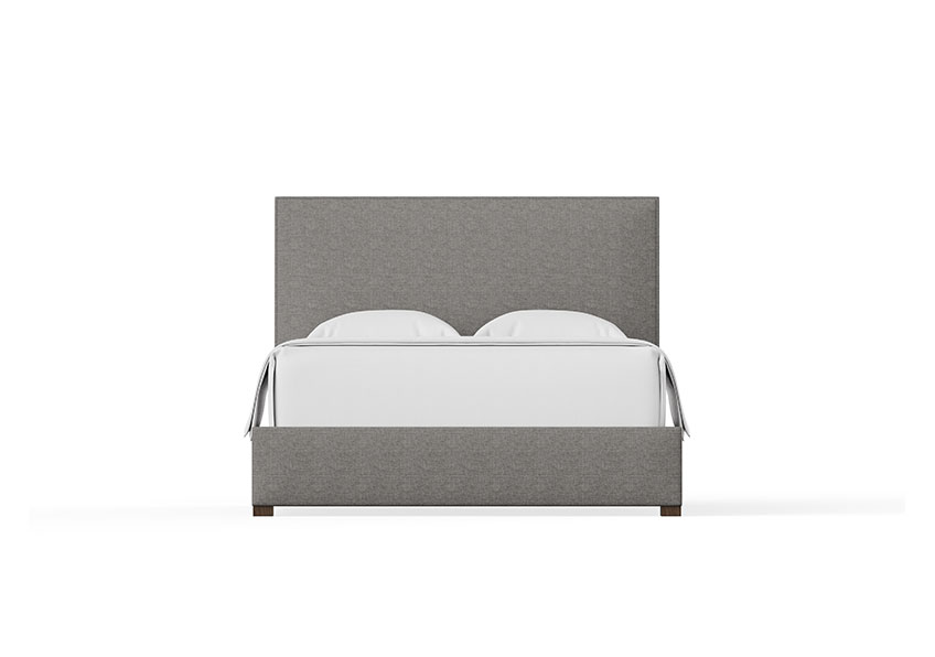 AMELIA UPHOLSTERED BED - MOCHA