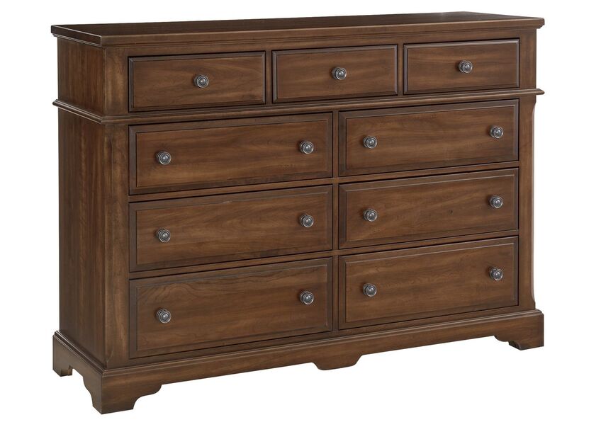 9 drawer cherry discount wood dresser