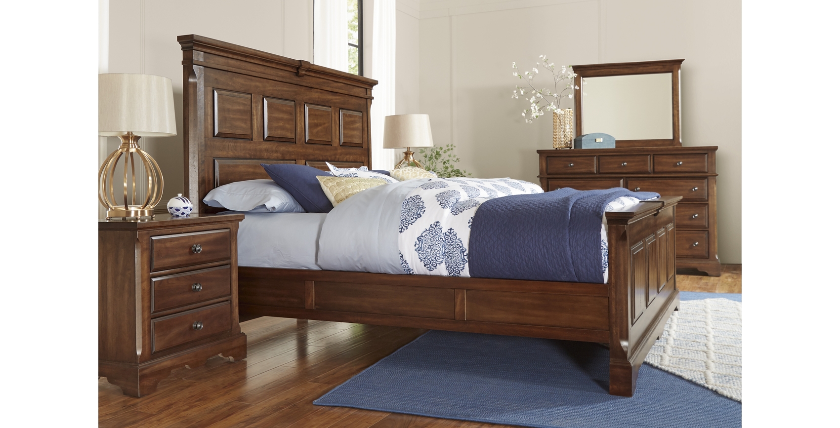 Heritage Solid Wood Bedroom by Artisan & Post Artisan & Post Solid Wood Bedroom