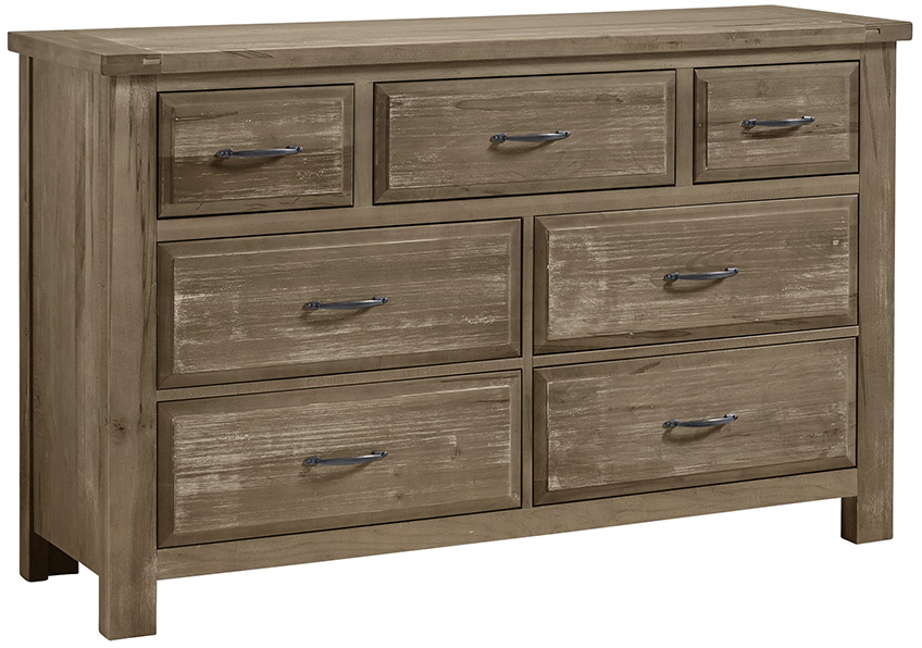 Triple Dresser 7 Drawers