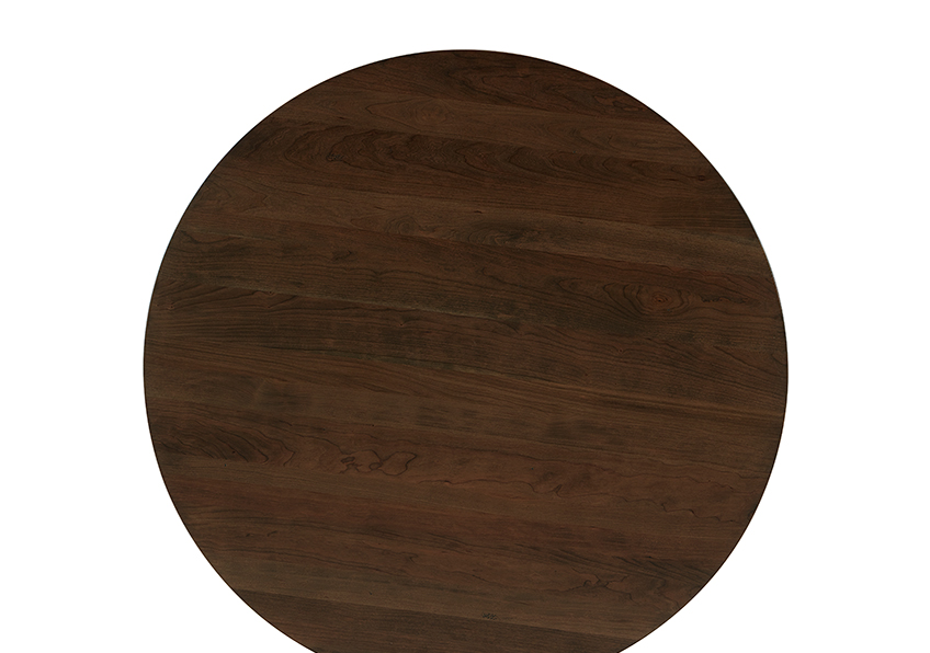 48 inch ROUND TABLE  w/ Wood Base 