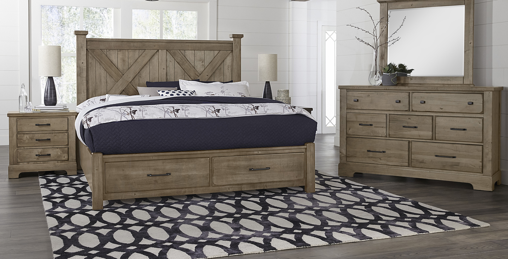 solid wood kids bedroom set