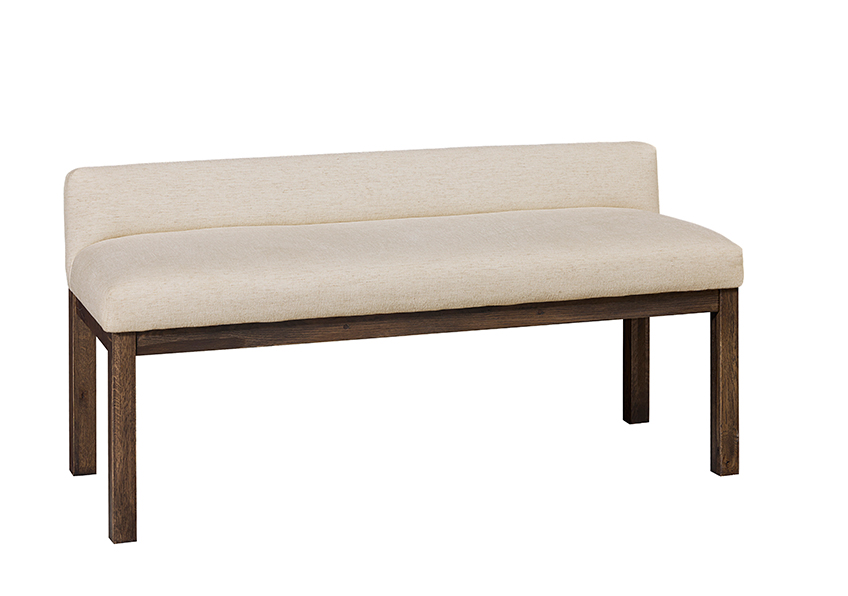 IVORY CREAM UPH BENCH 