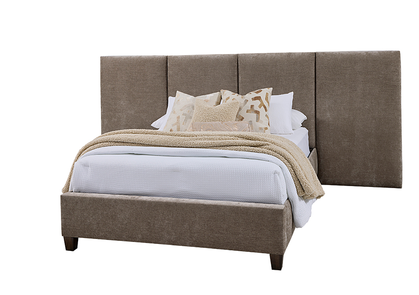 UPHOLSTERED WALLBED-BRINDLE GREY 