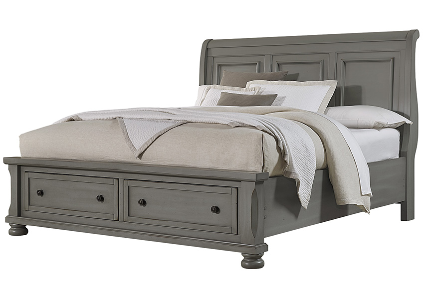 Sleigh Storage Bed