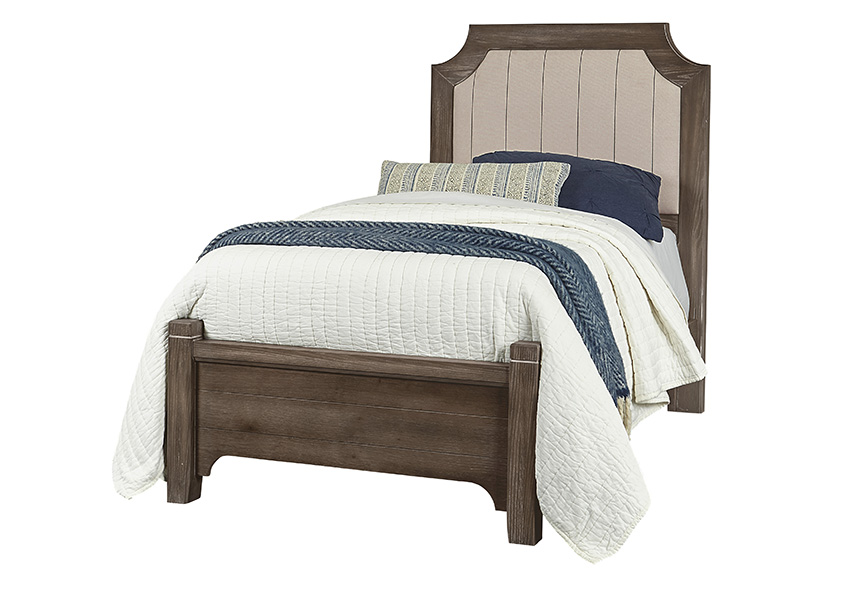 Upholstered Bed in Twin & Full