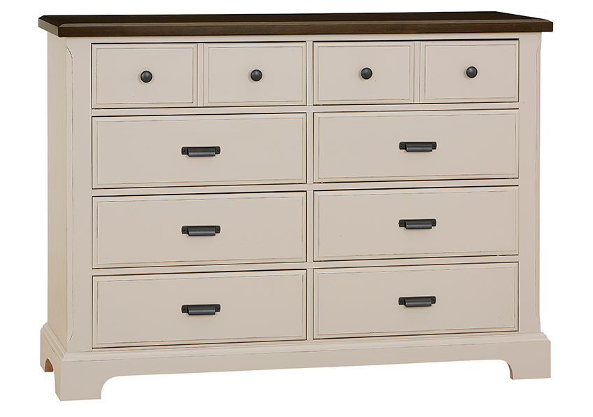 TWO-TONE DRESSER - 8 DRWR 