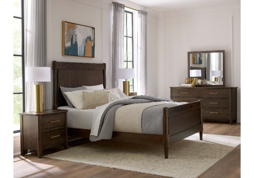 Poster Bed - Nordic Walnut