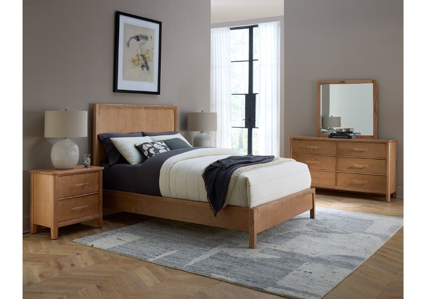 Panel Bed - Clear Maple