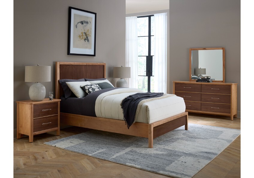 Panel Bed - Two Tone