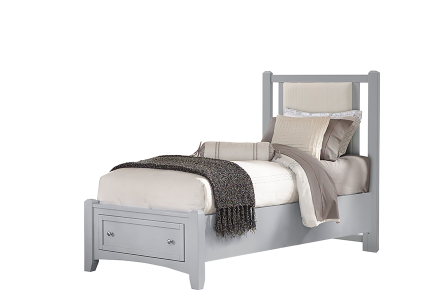 TWIN LINEN UPH STORAGE BED 3/3 