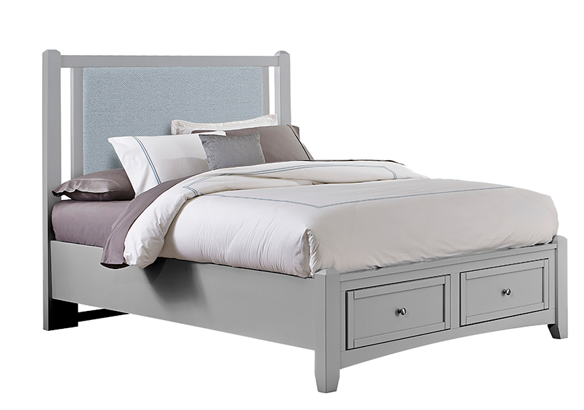 FULL BLUE UPH STORAGE BED 4/6 