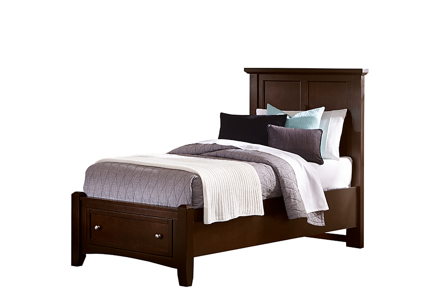 Twin Mansion Storage Bed 