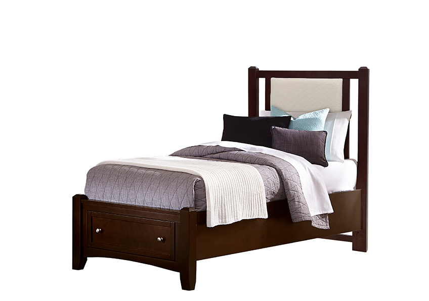 TWIN LINEN UPH STORAGE BED 3/3 
