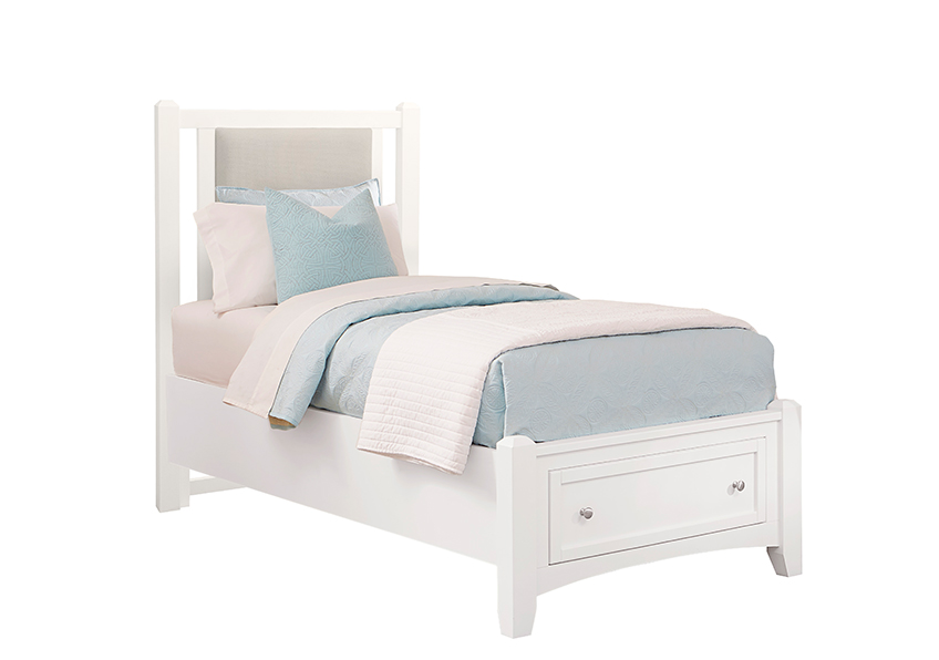TWIN LINEN UPH STORAGE BED 3/3 