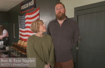 Erin and Ben Napier talk about why they chose to partner with Vaughan-Bassett