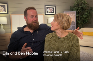 Erin and Ben Napier talk about why Made In America is so important to them/Vaughan-Bassett