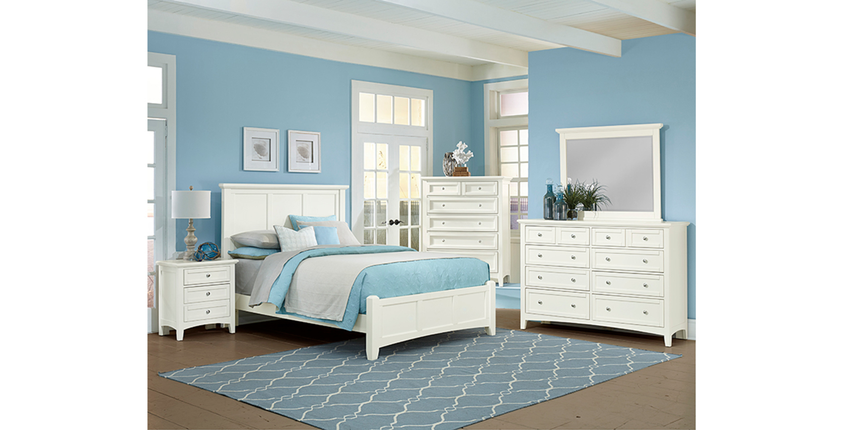 Vaughan-Bassett Furniture. Value Priced Veneer Bedroom ...