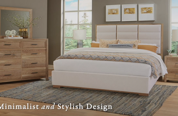 Crafted Oak Bedroom from Erin and Ben Napier