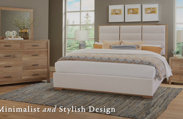 Vaughan-Bassett Crafted Oak Bedroom from Erin and Ben Napier